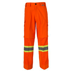 Hi-Vis Ventilated Orange Mining Pants - Unisex